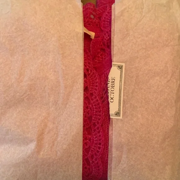 Sézane Angie Cardigan Raspberry—Size M - Picture 2 of 7